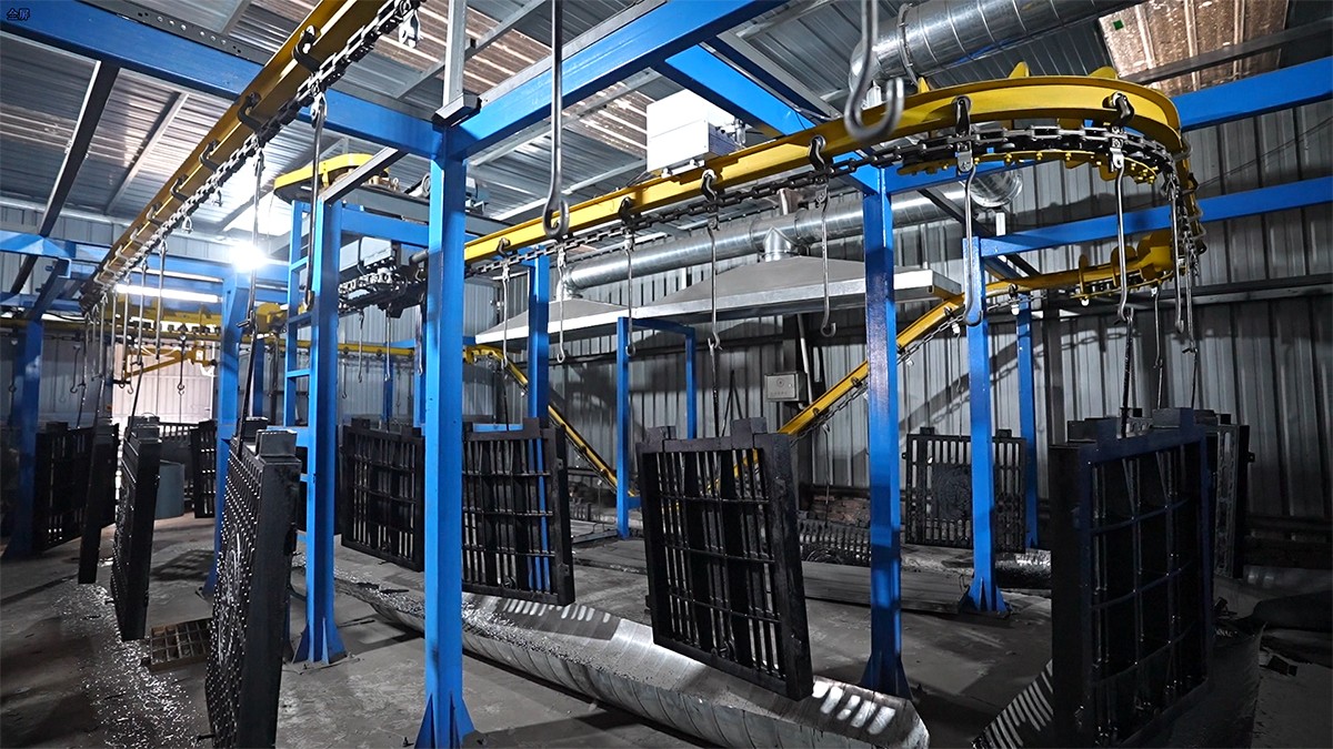 Fully Automatic Paint Baking Production line